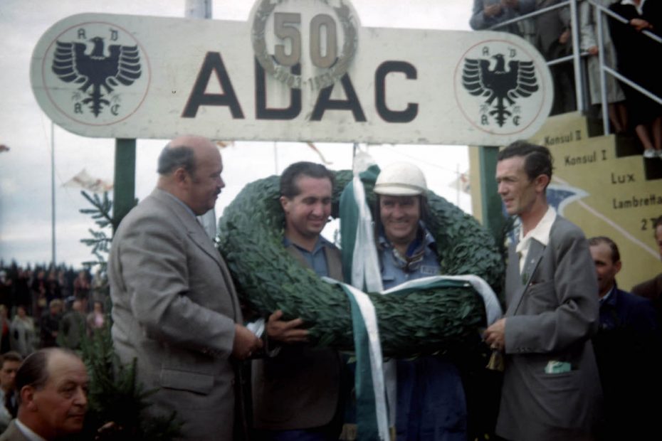 Die ersten Gesamtsieger 1953. Alberto Ascari und Giuseppe Farina (ArchivMcAfee)