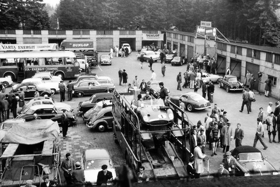 historisches Fahrerlager Nürburgring