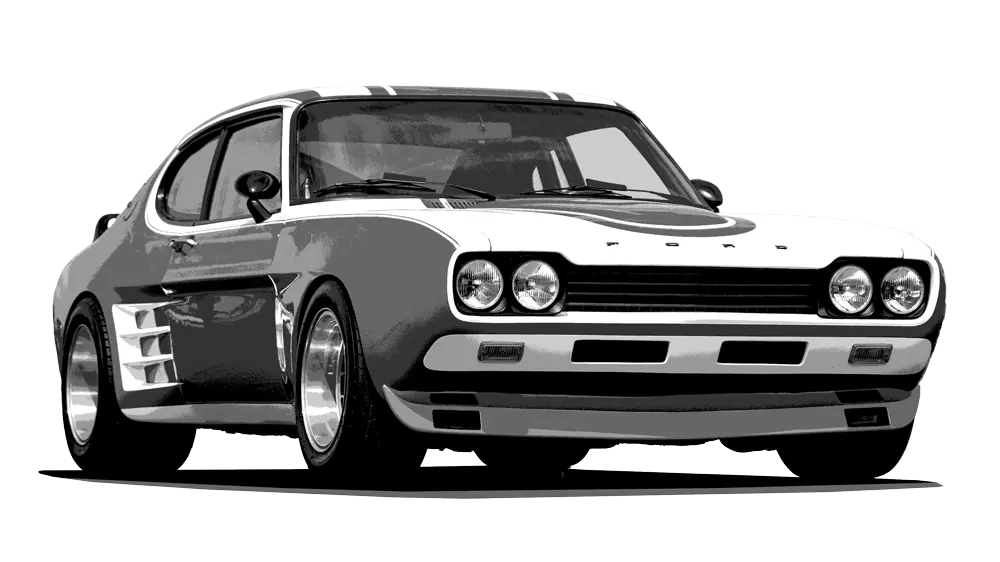 Ford Capri Cannoneer Photography